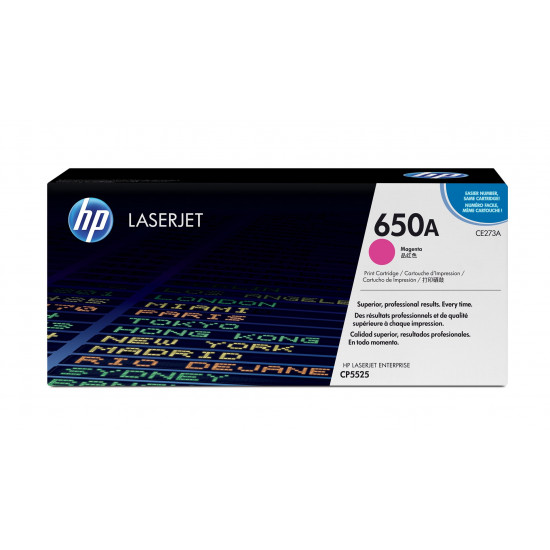 HP 650A Magenta Original LaserJet Toner Cartridge