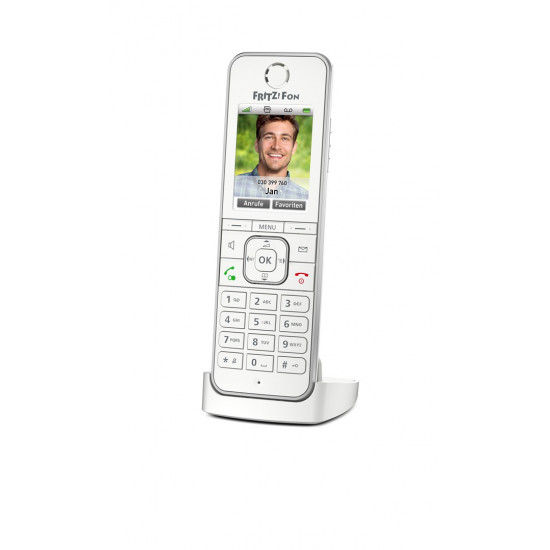 FRITZ!Fon C6 DECT telephone Caller ID White