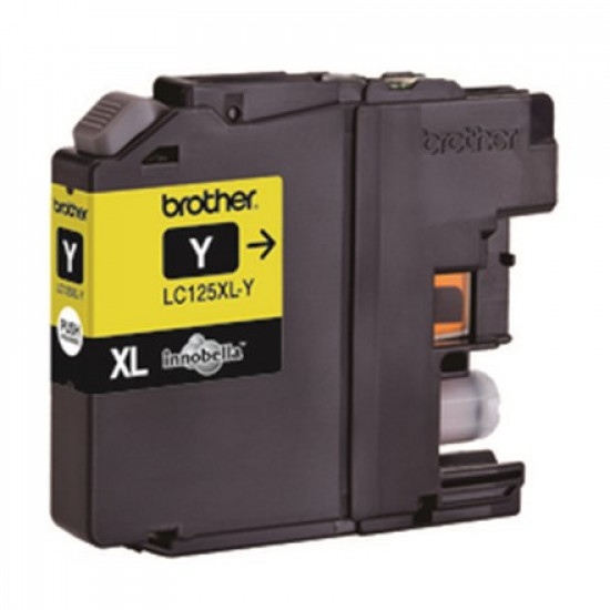 Brother LC-125XLY ink cartridge 1 pc(s) Original Yellow