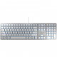 Cherry Keyboard KC 6000 Slim [EU] silver/white