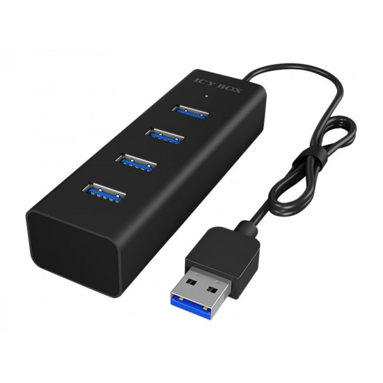 Raidsonic | 4 port USB 3.0 hub | IB-HUB1409-U3