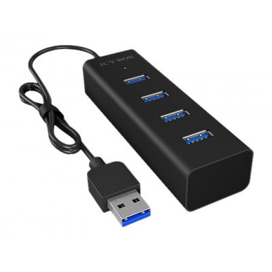 Raidsonic | 4 port USB 3.0 hub | IB-HUB1409-U3