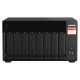 QNAP | 8-Bay QTS and QuTS hero NAS | TS-873A-8G | Up to 8 HDD/SSD Hot-Swap | AMD Ryzen | Ryzen V1500B Quad-Core | Processor frequency 2.2 GHz | 8 GB | DDR4