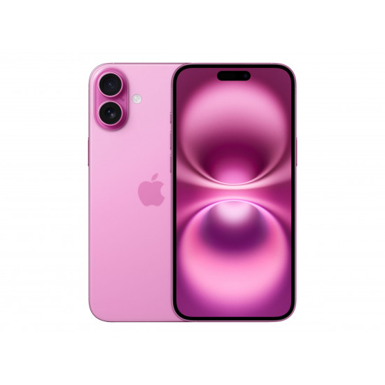 Apple iPhone 16 Plus | Pink | 6.7  | Super Retina XDR display | 2796 x 1290 pixels | A18 | Internal RAM 8 GB | 512 GB | Dual SIM | 4G | 5G | Main camera resolution 48+12 MP | Secondary camera resolution 12 MP | iOS | 18