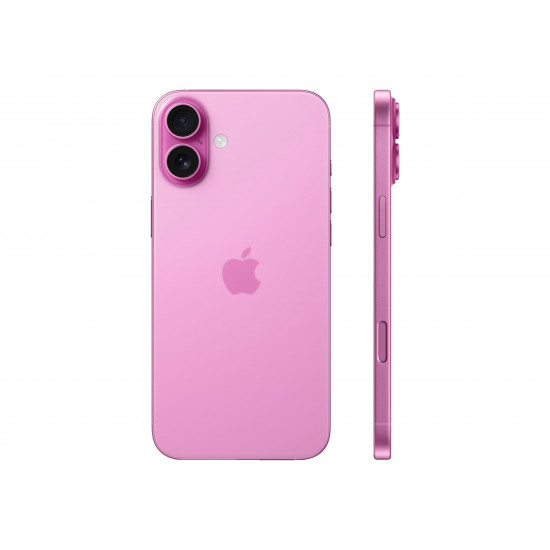 Apple iPhone 16 Plus | Pink | 6.7  | Super Retina XDR display | 2796 x 1290 pixels | A18 | Internal RAM 8 GB | 512 GB | Dual SIM | 4G | 5G | Main camera resolution 48+12 MP | Secondary camera resolution 12 MP | iOS | 18