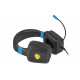 FURY NFU-1584 headphones/headset Wired Head-band Gaming Black, Blue