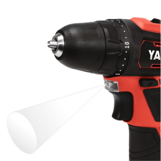 Yato YT-82901 power screwdriver/impact driver 1300 RPM Black, Red