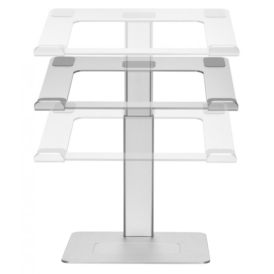 Gembird NBS-D1-02 laptop stand Silver 39.6 cm (15.6)