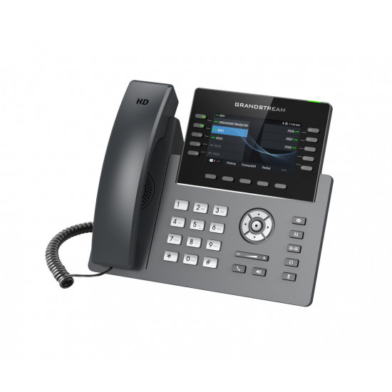 Grandstream Networks GRP2615 IP phone Black, Grey 10 lines TFT Wi-Fi