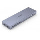 UNITEK V306A KVM switch Grey