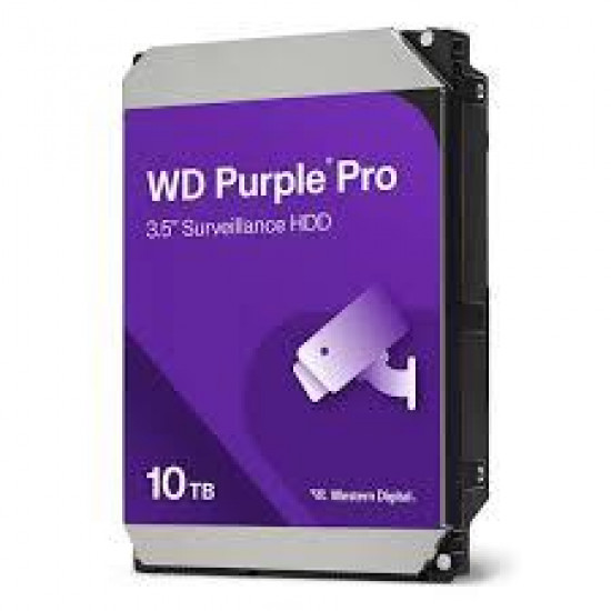 HDD|WESTERN DIGITAL|Purple Pro|10TB|SATA 3.0|512 MB|7200 rpm|3,5|WD102PURP