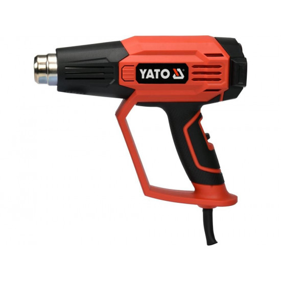 YATO HEAT GUN 1600W 50-650C 2GEARS LCD +MEMORY