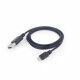 Gembird CC-USB2-AMLM-1M lightning cable Black