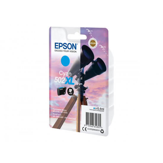 EPSON Singlepack Cyan 502XL Ink SEC