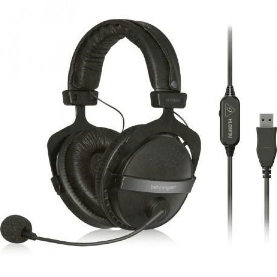 Behringer HLC660U - USB headphones with built-in microphone