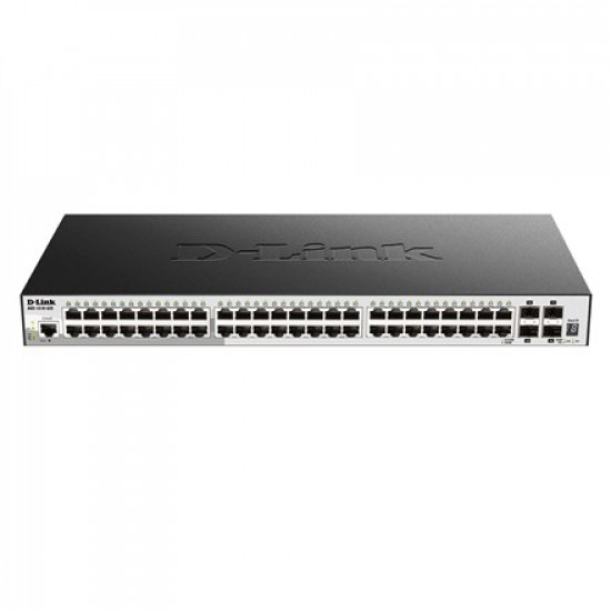 D-Link DGS-1510-52X network switch Managed L3 Gigabit Ethernet (10/100/1000) 1U Black