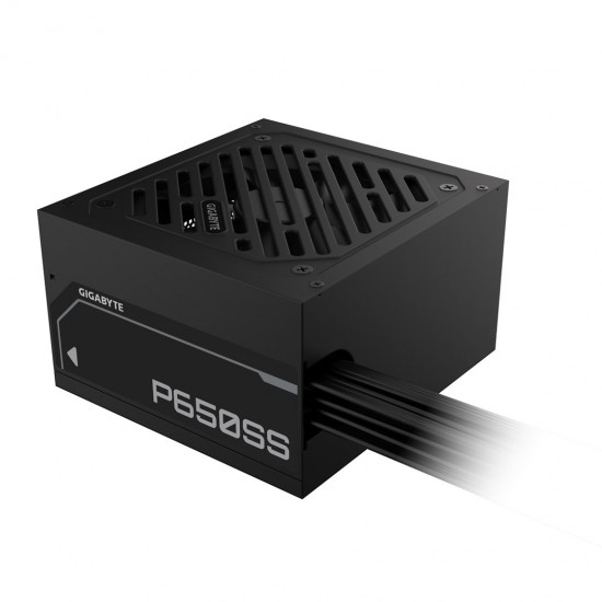 GIGABYTE P550SS Power Supply - PCIe 5.0, 80 PLUS Silver, Fully Modular Design, 120mm Fan, ATX 3.0 compatible, EU Plug