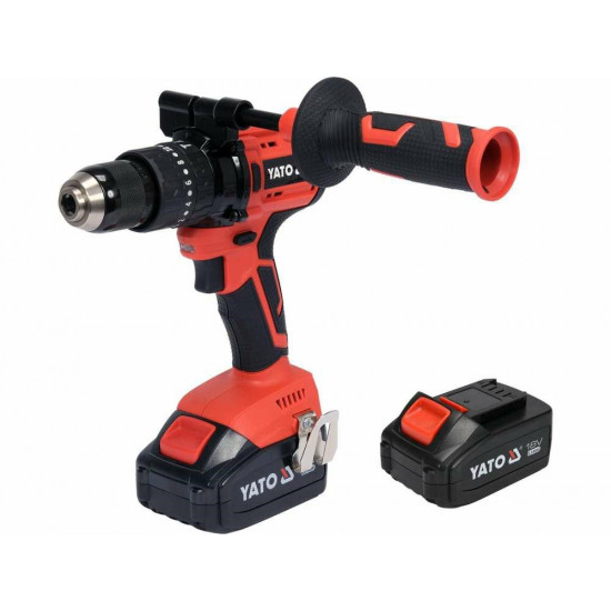 Yato YT-82791 drill 2100 RPM Keyless 1.4 kg Black, Red