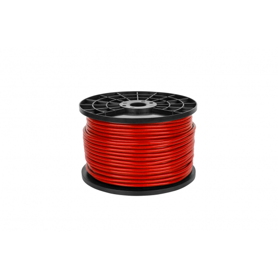 Stereo microphone cable 6mm red