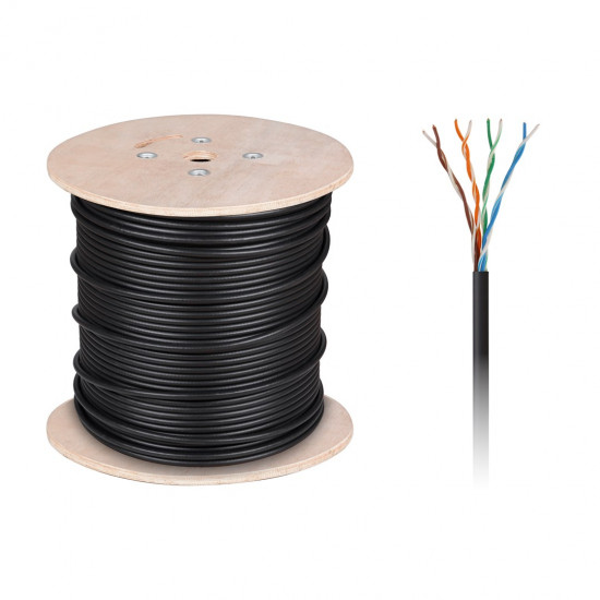 Copper Computer Cable - UTPCat5e Twisted Pair + Gel