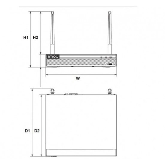 Imou NVR1108HS-W-S2 WIFI DVR.