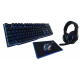 Rebeltec SHERMAN keyboard Mouse included Gaming USB QZERTY English Black