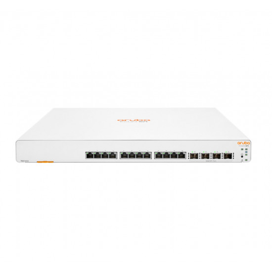 HPE Aruba Networking Aruba Instant On 1960 12XGT 4SFP+ Managed L2+ 10G Ethernet (100/1000/10000) 1U White