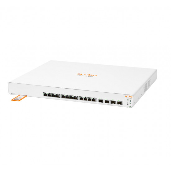 HPE Aruba Networking Aruba Instant On 1960 12XGT 4SFP+ Managed L2+ 10G Ethernet (100/1000/10000) 1U White