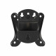 Maclean MC-415 TV Monitor Wall Mount 13-32 30kg Tilt Rotate max. VESA 100x100 30kg Black Slim Universal Powder Coated