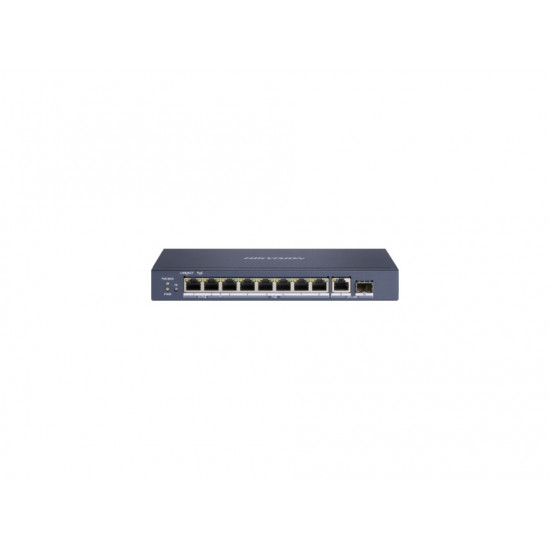 Hikvision DS-3E0510HP-E Network Links Unmanaged Gigabit Ethernet (10/100/1000) Power over Ethernet (PoE) Blue