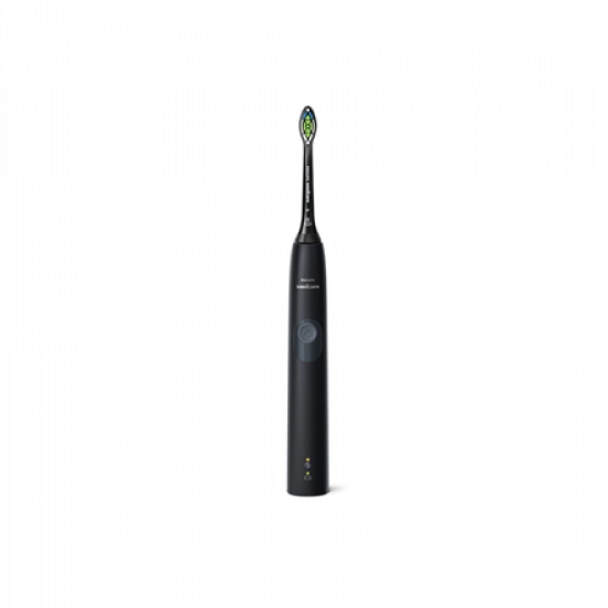 Philips | Electric Toothbrush with Pressure Sensor | HX6800/44 Sonicare ProtectiveClean 4300 | Rechargeable | For adults | Number of brush heads included 1 | Number of teeth brushing modes 1 | Sonic technology | Black/Grey