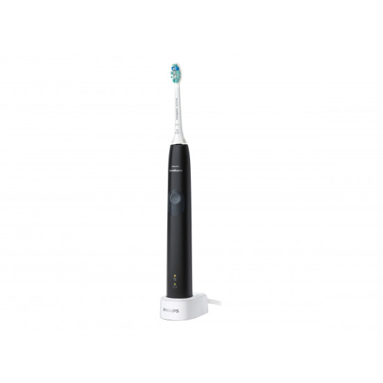 Philips | Electric Toothbrush with Pressure Sensor | HX6800/44 Sonicare ProtectiveClean 4300 | Rechargeable | For adults | Number of brush heads included 1 | Number of teeth brushing modes 1 | Sonic technology | Black/Grey