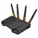 ASUS TUF-AX4200 wireless router Gigabit Ethernet Dual-band (2.4 GHz / 5 GHz) Black