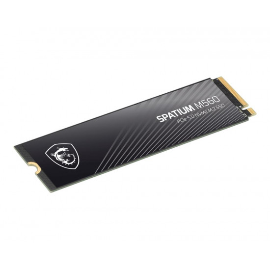 SSD|MSI|SPATIUM M560|1TB|M.2|PCIe Gen5|NVMe|3D NAND|Write speed 8400 MBytes/sec|Read speed 10200 MBytes/sec|TBW 600 TB|MTBF 1500000 hours|S78-440L0F0-P83