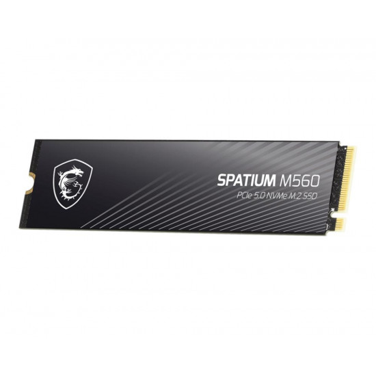 SSD|MSI|SPATIUM M560|1TB|M.2|PCIe Gen5|NVMe|3D NAND|Write speed 8400 MBytes/sec|Read speed 10200 MBytes/sec|TBW 600 TB|MTBF 1500000 hours|S78-440L0F0-P83