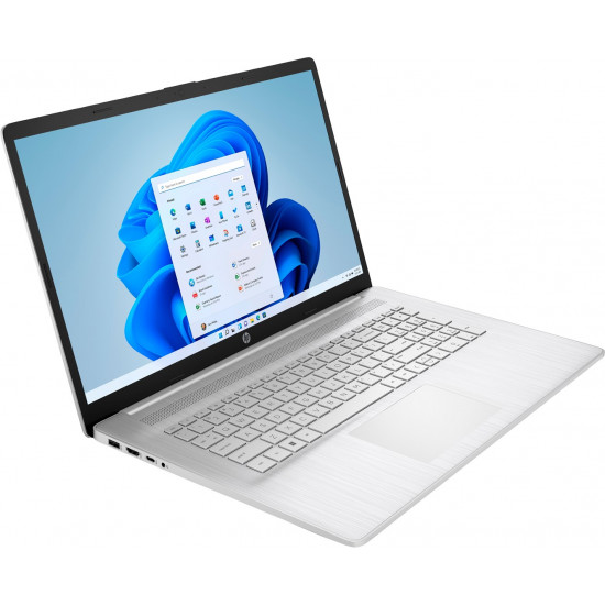 HP 17-CN2083D i3-1215U Notebook 43.9 cm (17.3) Full HD Intel® Core™ i3 8 GB DDR4-SDRAM 256 GB SSD Wi-Fi 5 (802.11ac) Windows 11 Home Silver New Repack/Repacked