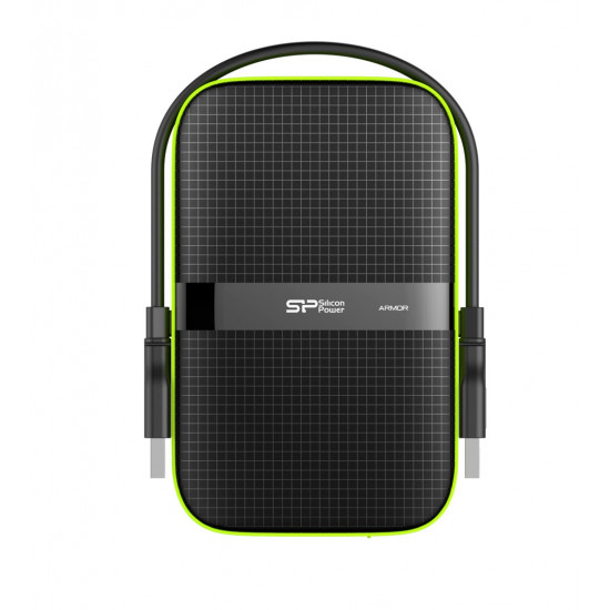 Silicon Power Armor A60 external hard drive 4000 GB Black,Green