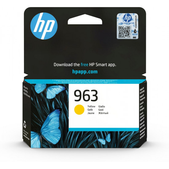 HP 963 Yellow Original Ink Cartridge