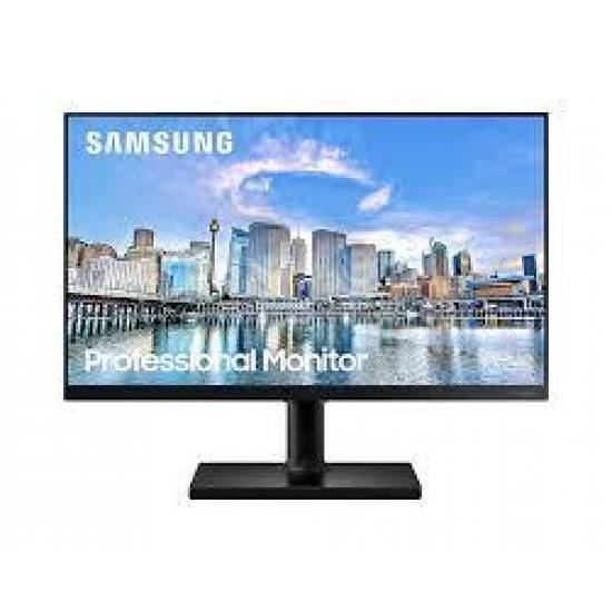 LCD Monitor|SAMSUNG|24|Business|Panel IPS|1920x1080|16:9|75Hz|5 ms|Swivel|Pivot|Height adjustable|Tilt|Colour Black|LF24T450FQRXXE