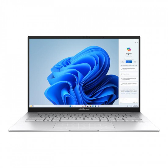 Notebook|ASUS|ZenBook Series|14 OLED|UX3405CA-QL219W|CPU  Core Ultra|u5-125H|3600 MHz|14|Touchscreen|1920x1200|RAM 16GB|LPDDR5x|SSD 512GB|Intel Arc Graphics|Integrated|ENG|NumberPad|Windows 11 Home|Silver|1.28 kg|90NB14W4-M00880