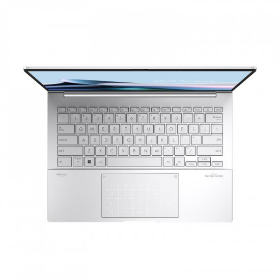 Notebook|ASUS|ZenBook Series|14 OLED|UX3405CA-QL219W|CPU  Core Ultra|u5-125H|3600 MHz|14|Touchscreen|1920x1200|RAM 16GB|LPDDR5x|SSD 512GB|Intel Arc Graphics|Integrated|ENG|NumberPad|Windows 11 Home|Silver|1.28 kg|90NB14W4-M00880