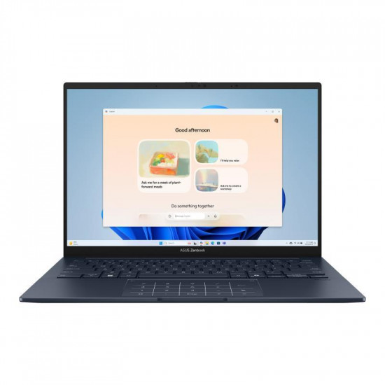 Notebook|ASUS|ZenBook Series|14 OLED|UX3405CA-PZ217W|CPU  Core Ultra|u7-255H|2000 MHz|14|Touchscreen|2880x1800|RAM 32GB|LPDDR5x|SSD 1TB|Intel Arc Graphics|Integrated|ENG|NumberPad|Windows 11 Home|Blue|1.28 kg|90NB14W3-M00860