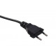 SAVIO Power cable 2pin (M) 3m CL-105 Black