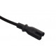 SAVIO Power cable 2pin (M) 3m CL-105 Black