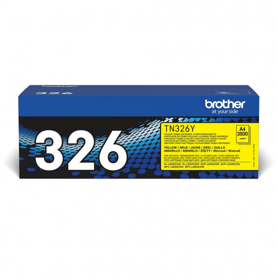 Brother TN-326Y toner cartridge 1 pc(s) Original Yellow