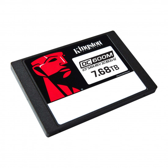 Kingston DC600M | 7680 GB | SSD form factor 2.5 | Solid-state drive interface SATA Rev. 3.0 | Read speed 560 MB/s | Write speed 530 MB/s