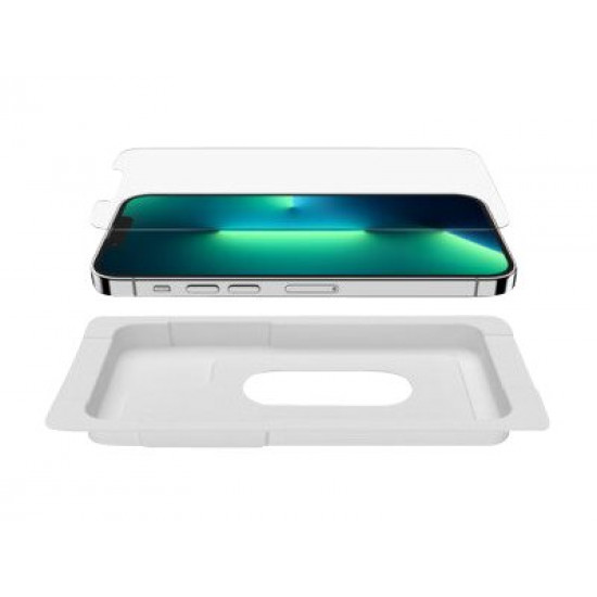 Belkin | ScreenForce Pro Tempered Glass Anti-Microbial Screen Protection | Apple | iPhone 14/13/13 Pro | Tempered glass | Transparent