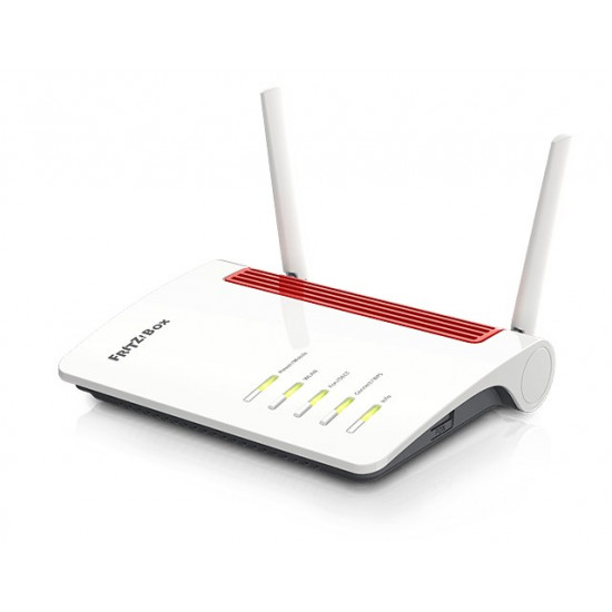 FRITZ!Box 6850 LTE wireless router Gigabit Ethernet Dual-band (2.4 GHz / 5 GHz) 4G White