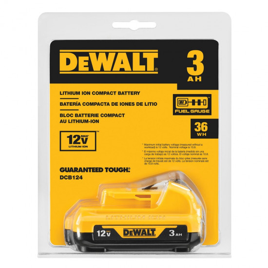 DeWALT DCB124-XJ cordless tool battery / charger