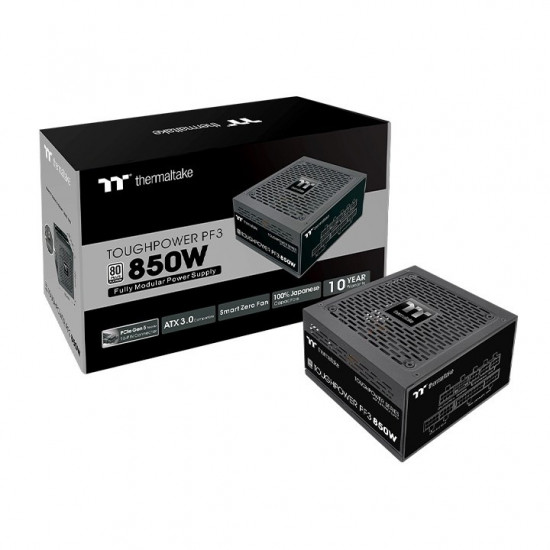 Thermaltake Toughpower PF3 power supply unit 850 W 24-pin ATX ATX Black